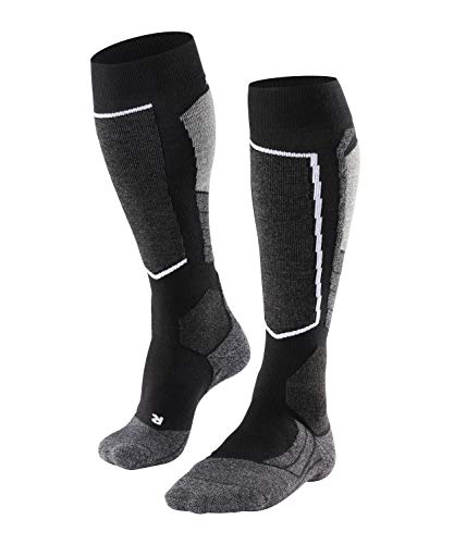 Algopix Similar Product 18 - FALKE Women SK2 Ski Sock Black
