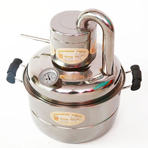 Algopix Similar Product 8 - 2 GaL 10L Alcohol Distiller Home