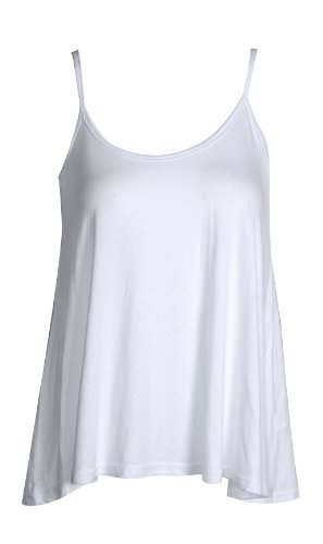 Algopix Similar Product 7 - Forever Womens Sleeveless Plain Viscose