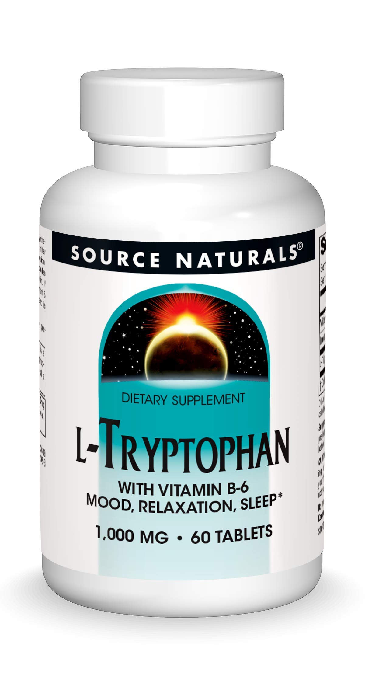 Algopix Similar Product 11 - Source Naturals LTryptophan with