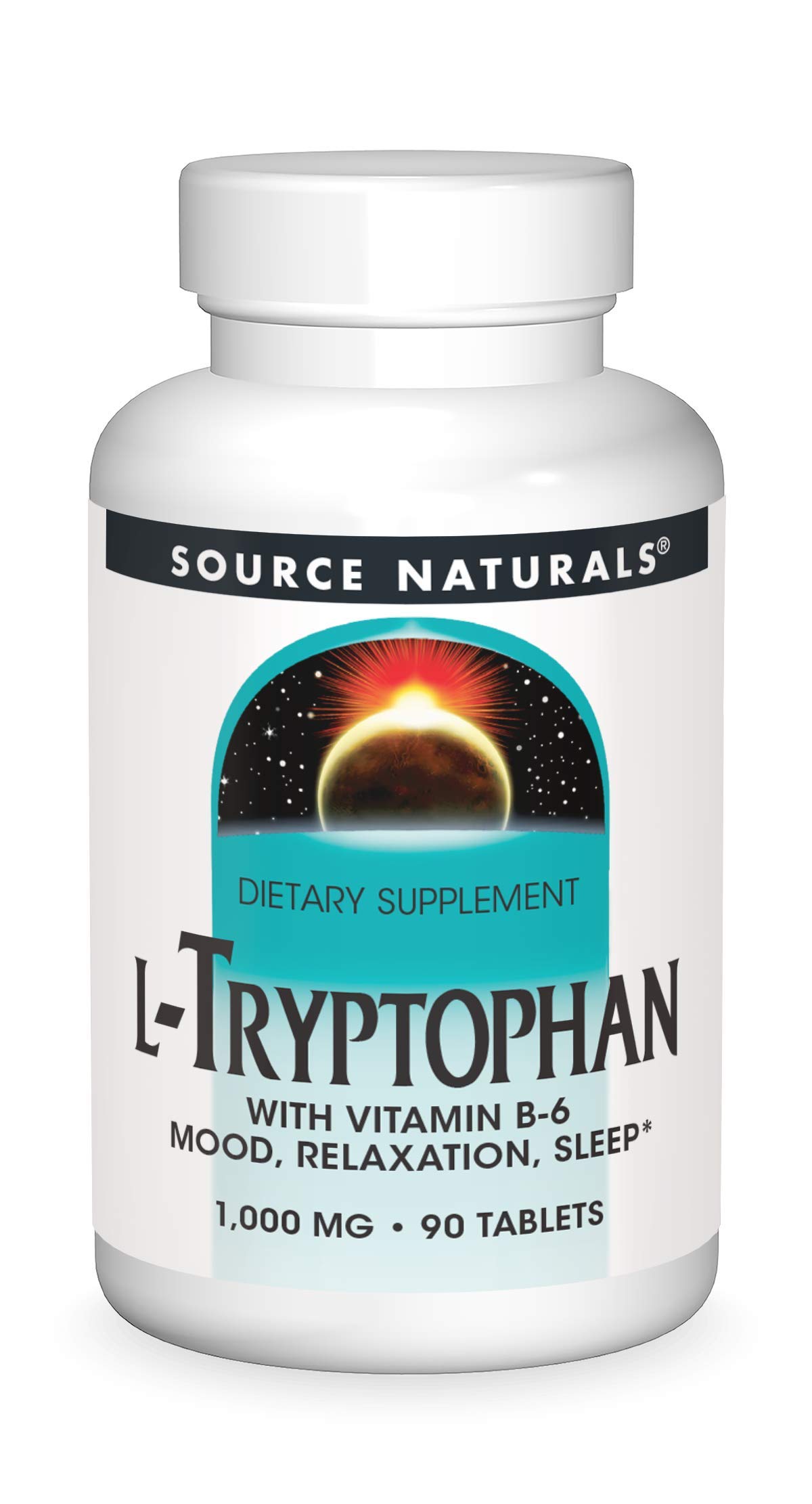 Algopix Similar Product 8 - Source Naturals LTryptophan with
