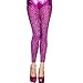 Algopix Similar Product 19 - Music Legs Womens Hot Pink Leopard
