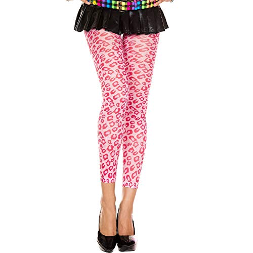 Algopix Similar Product 5 - Music Legs 35807WHITENPINK Cheetah