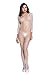 Algopix Similar Product 9 - Music Legs Long Sleeve Bodystocking