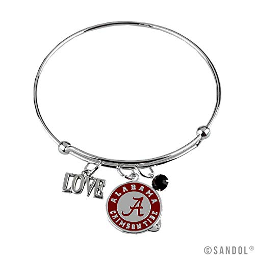 Algopix Similar Product 14 - Sandol Alabama Crimson Tide Wire Charm