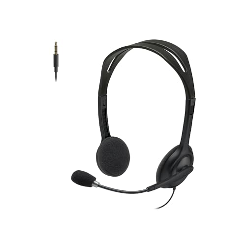 Algopix Similar Product 4 - Logitech H111 Wired Headset Stereo