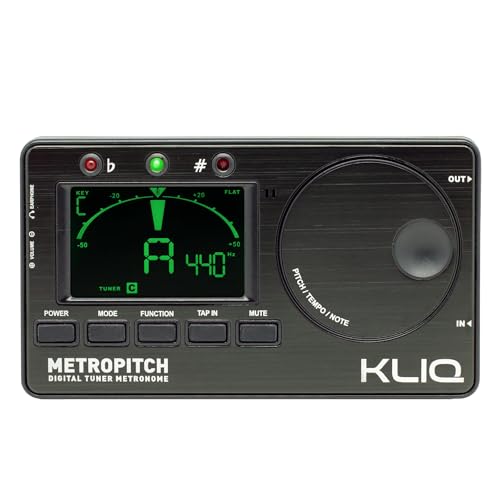 Algopix Similar Product 10 - KLIQ MetroPitch 3in1 Metronome Tuner