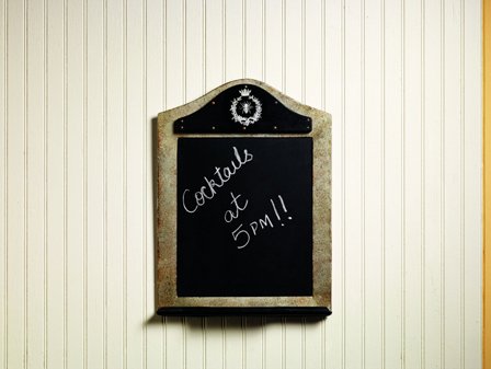 Algopix Similar Product 4 - IHF Metal Chalkboard with Bee Detail