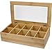 Algopix Similar Product 19 - Estilo Bamboo Tea Storage Box 10