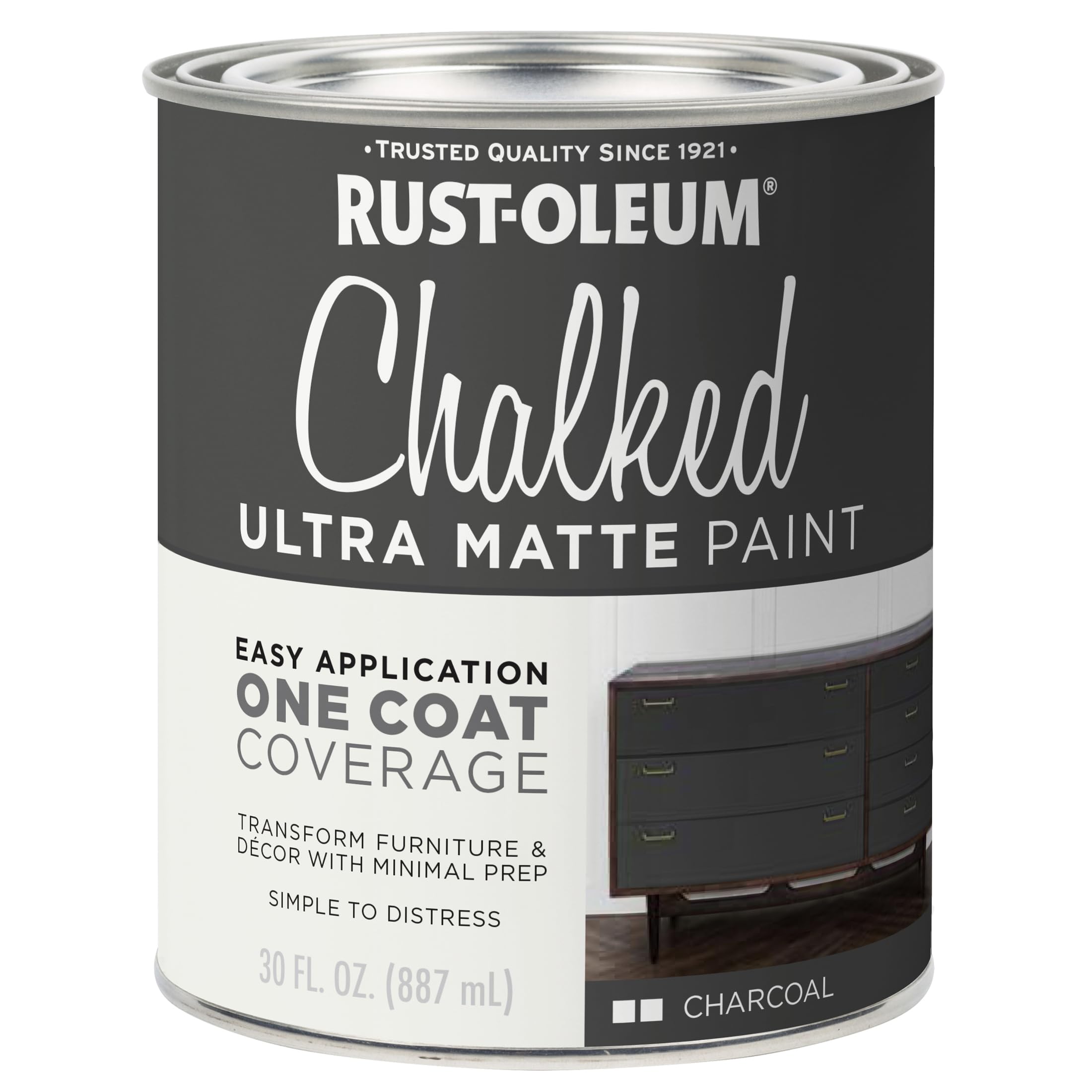 Algopix Similar Product 11 - RustOleum 1 qt Brands 285144 Charcoal