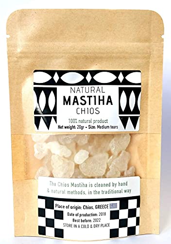 Algopix Similar Product 4 - Chios Mastiha Tears Gum Greek 100