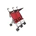 Algopix Similar Product 15 - Amoroso Twin Baby Stroller, Black/Red