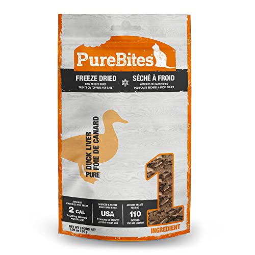 Algopix Similar Product 9 - PureBites Duck for Cats 105oz 30g