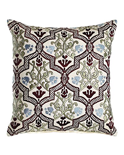 Algopix Similar Product 1 - Hidden Garden Trellis Pillow