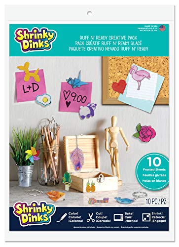Algopix Similar Product 15 - Shrinky Dinks Creative Pack 10 Sheets
