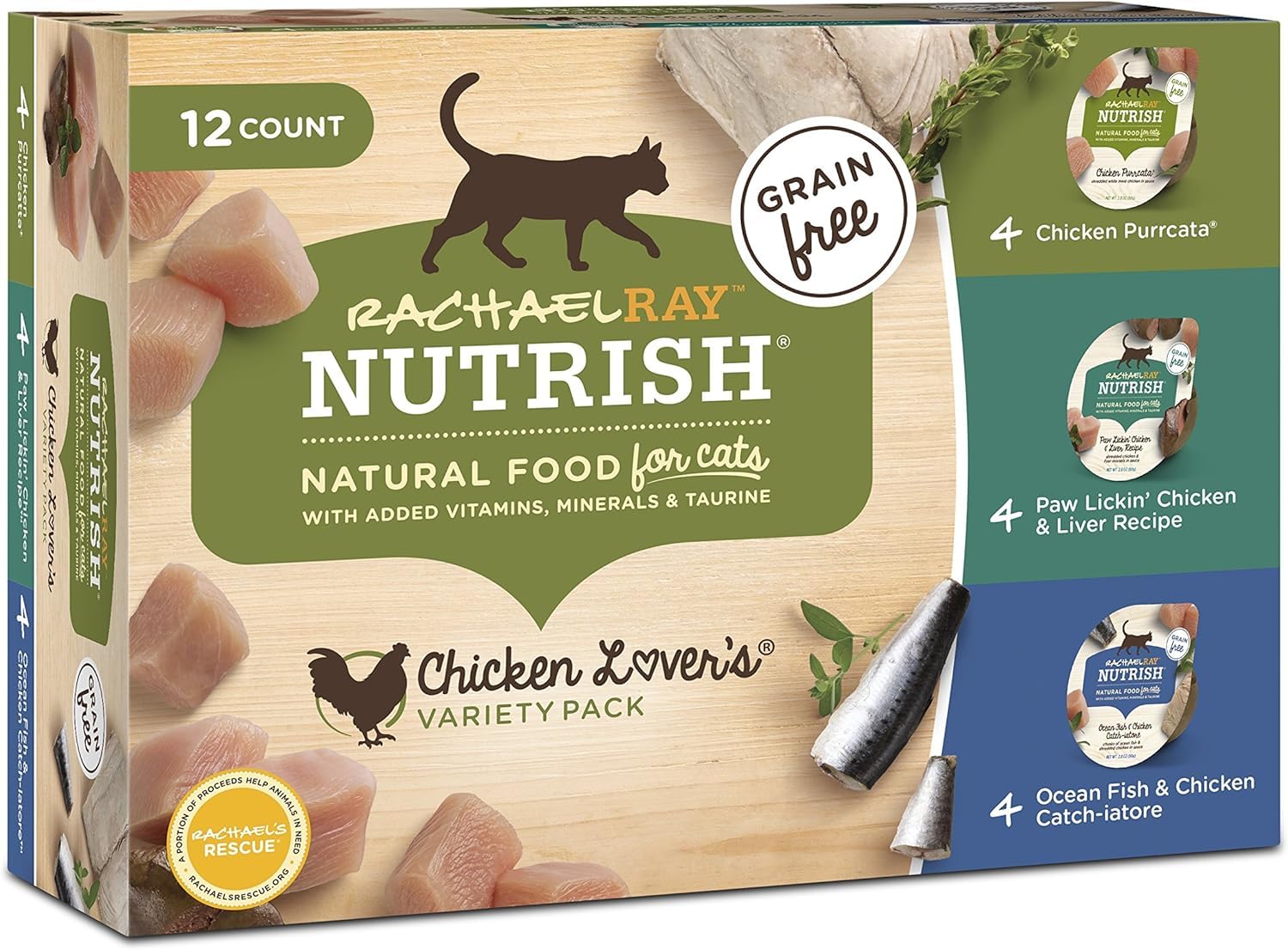 Algopix Similar Product 9 - Rachael Ray Nutrish Premium Wet Cat