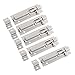 Algopix Similar Product 16 - uxcell 5pcs Stainless Steel Latch Slide