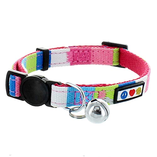 Algopix Similar Product 5 - Pawtitas Pet Multicolor Cat Collar