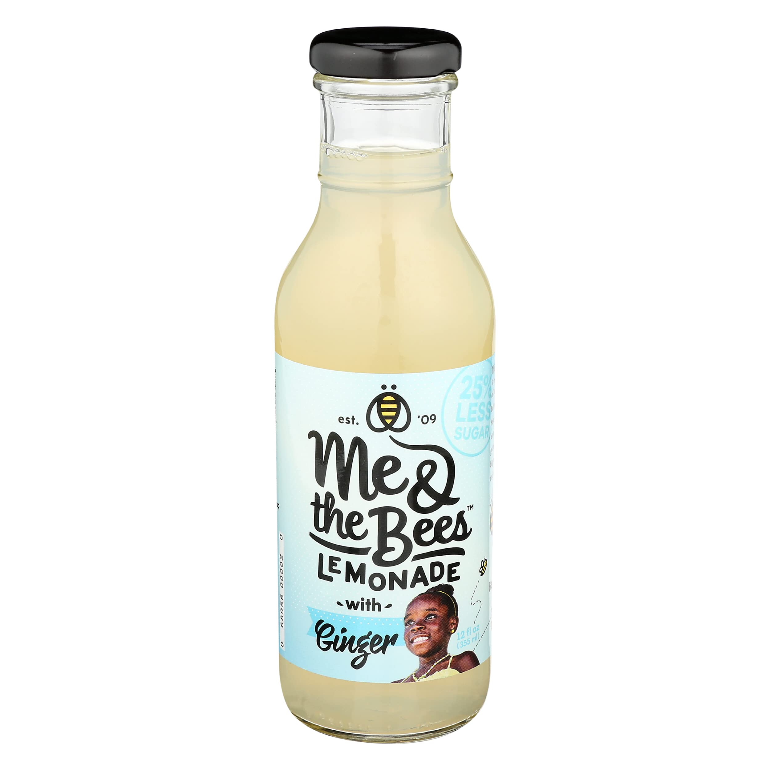 Algopix Similar Product 1 - ME & THE BEES Ginger Lemonade, 12 FZ
