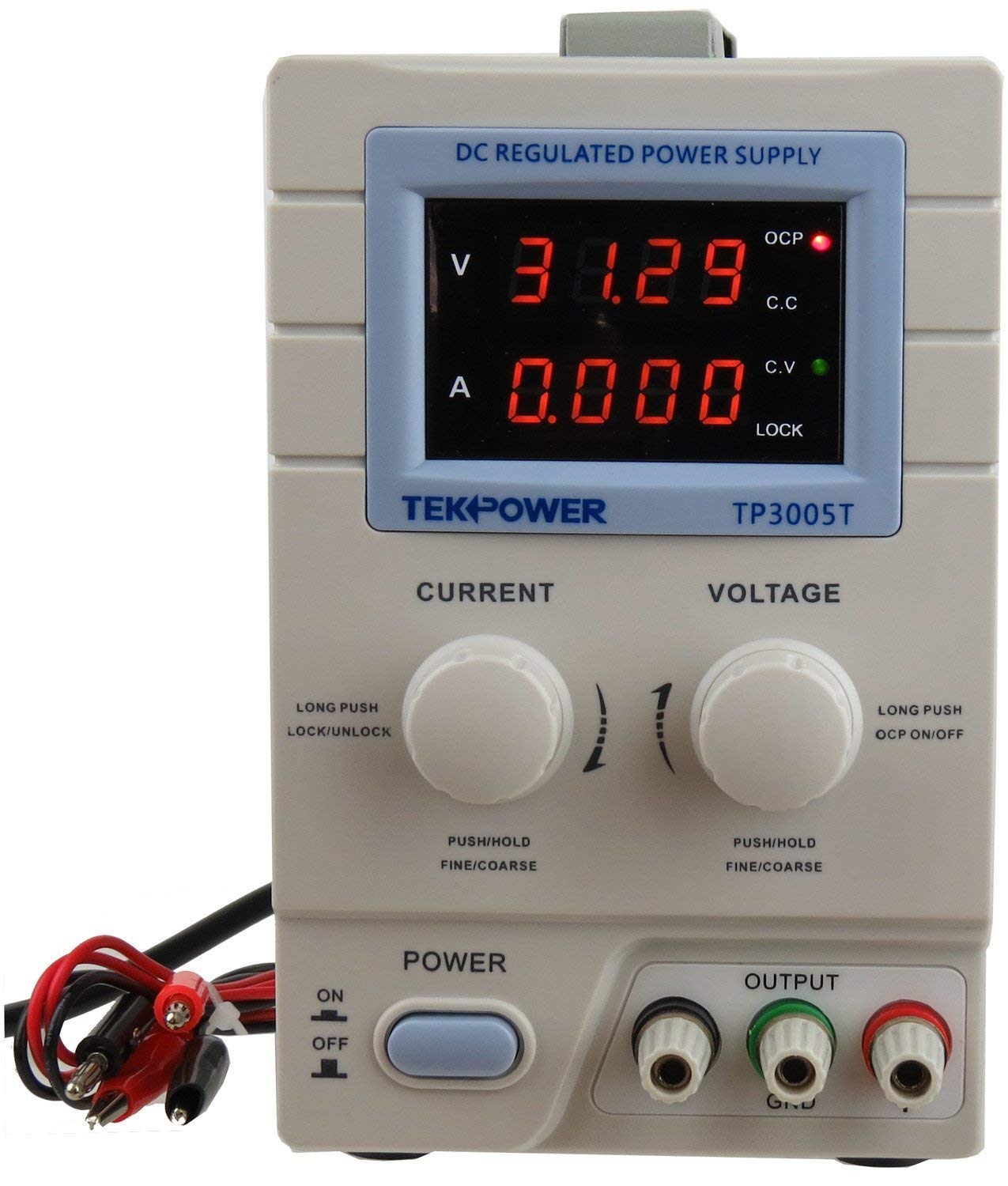 Algopix Similar Product 2 - Tekpower TP3005T Variable Linear DC