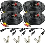 Algopix Similar Product 10 - Amcrest 4Pack 100 Feet PreMade