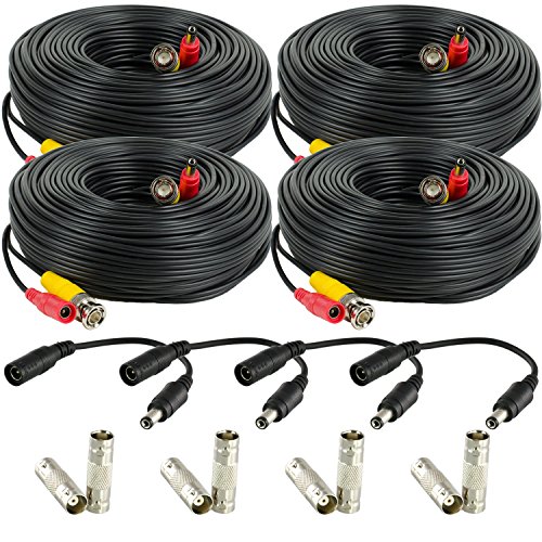Algopix Similar Product 10 - Amcrest 4Pack 100 Feet PreMade