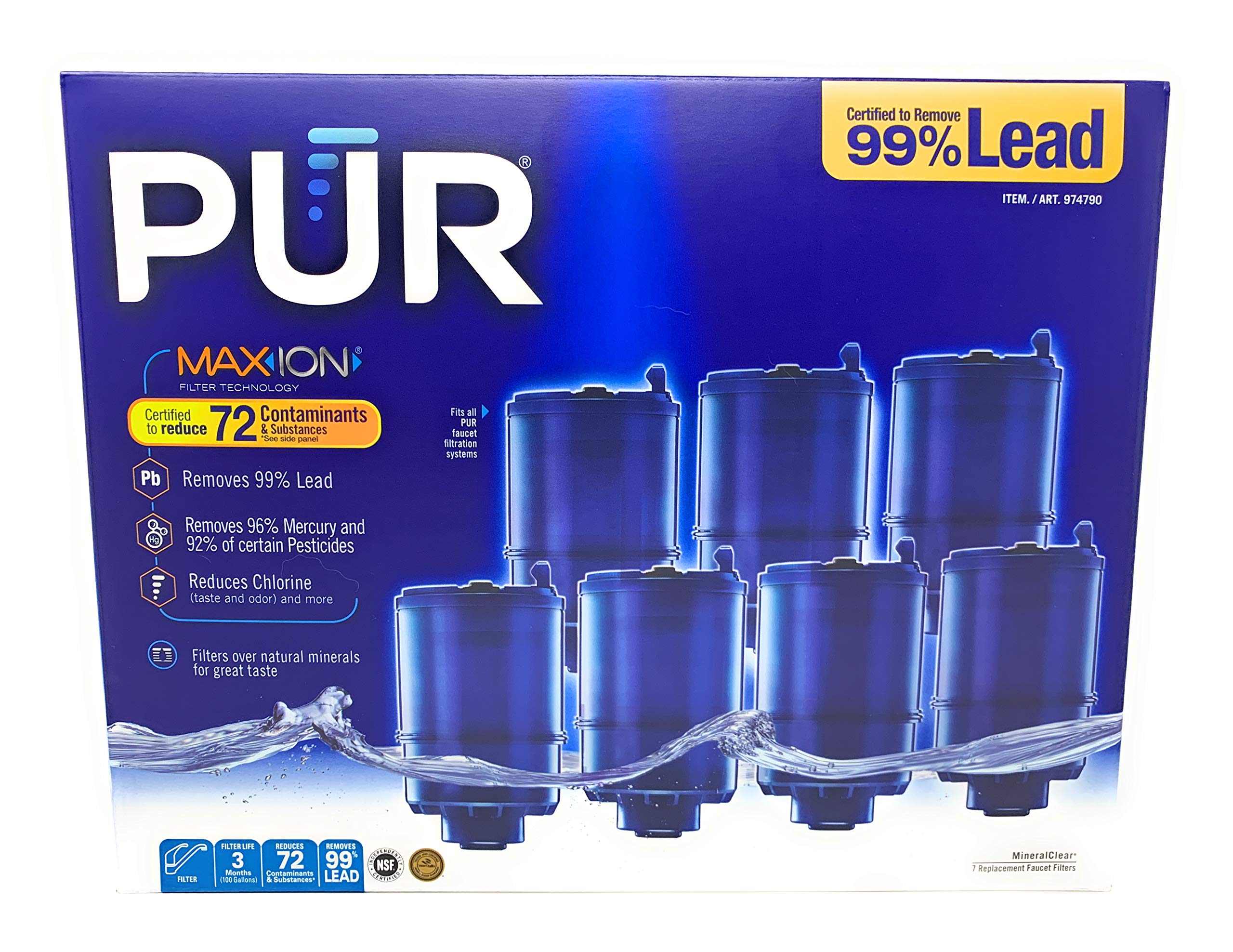Algopix Similar Product 17 - 3 Stage Faucet Mount Filters 7 Pack