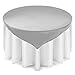 Algopix Similar Product 1 - Lanns Linens  5 Satin Overlay Table