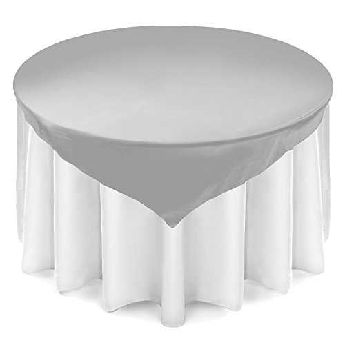 Algopix Similar Product 5 - Lanns Linens  5 Satin Overlay Table