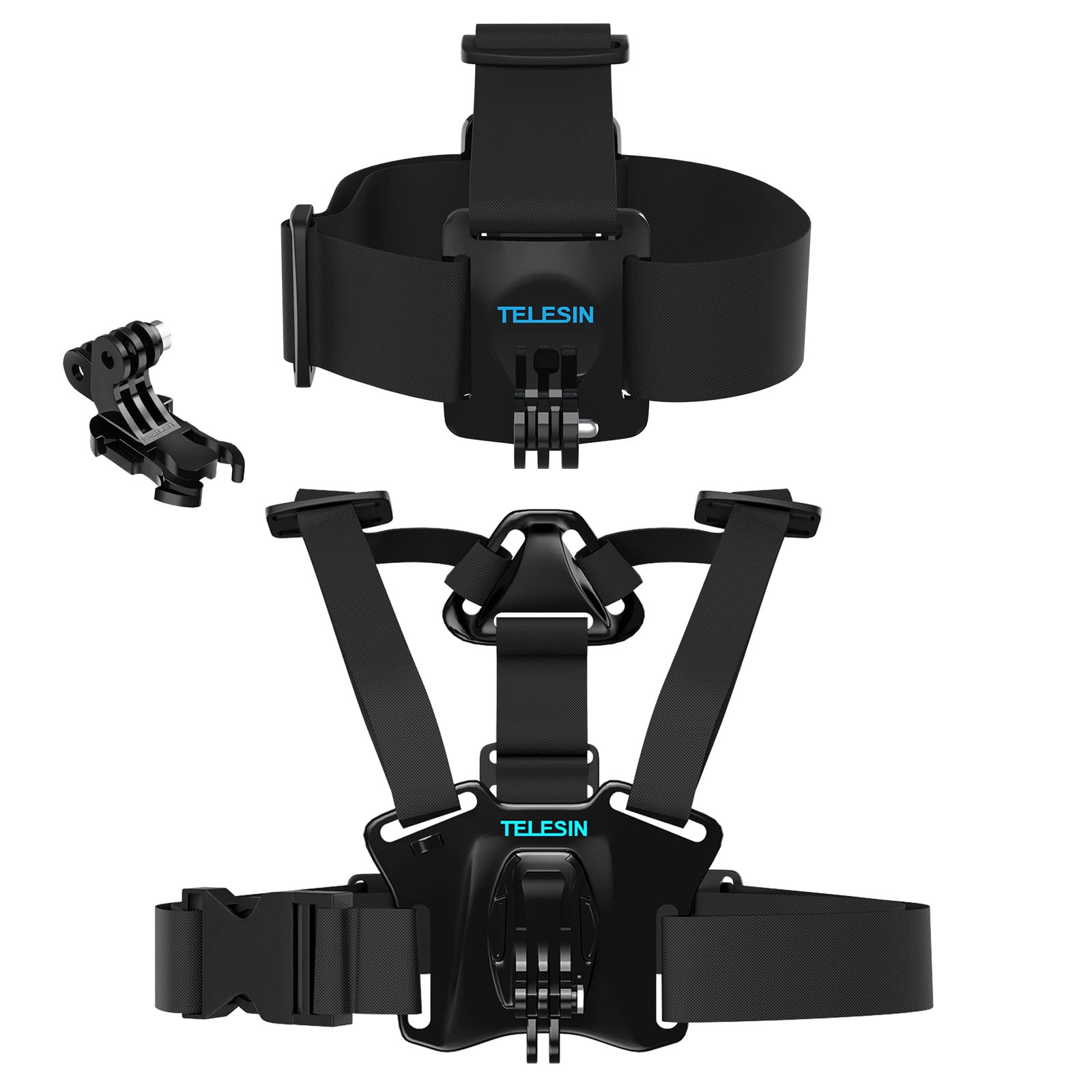 Algopix Similar Product 1 - TELESIN Head Strap Belt Mount Chest