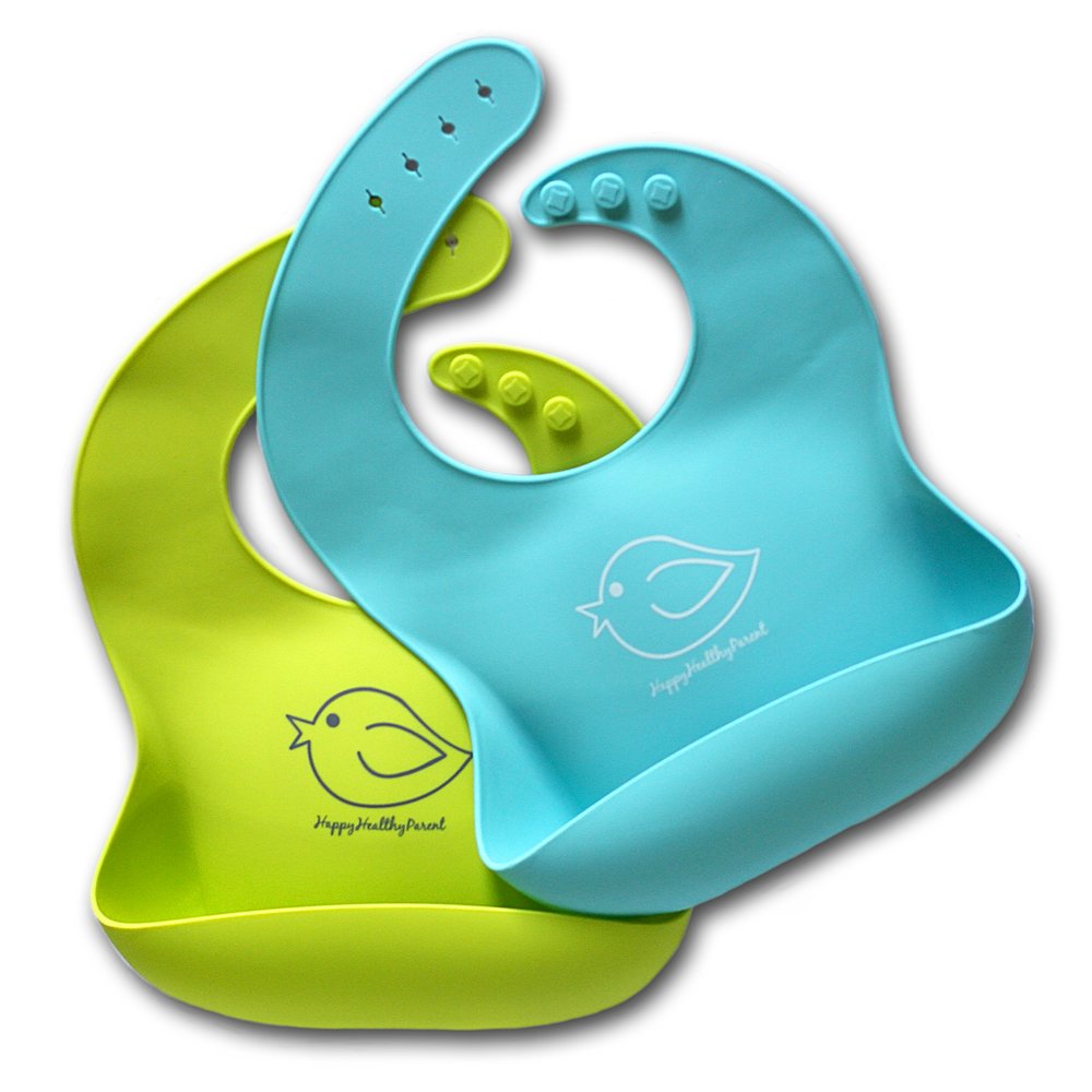 Algopix Similar Product 20 - Happy Healthy Parent Silicone Baby Bibs
