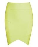 Algopix Similar Product 2 - whoinshop Womens Rayon Bodycon Pencil