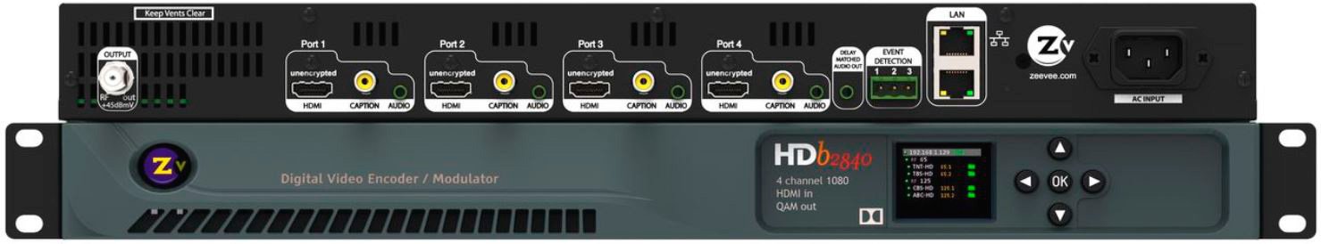Algopix Similar Product 8 - ZeeVee Hdbridge HDb2840NA 4Channel