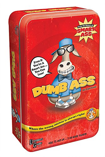 Algopix Similar Product 12 - University Games Dumb Ass Card Tin Game