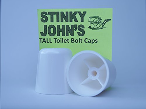 Algopix Similar Product 19 - Stinky Johns Tall Toilet Bolt Caps
