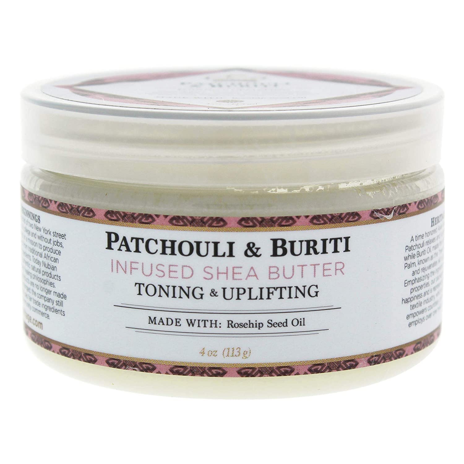 Algopix Similar Product 12 - Nubian Heritage SHEA BUTTER PATCHOULI