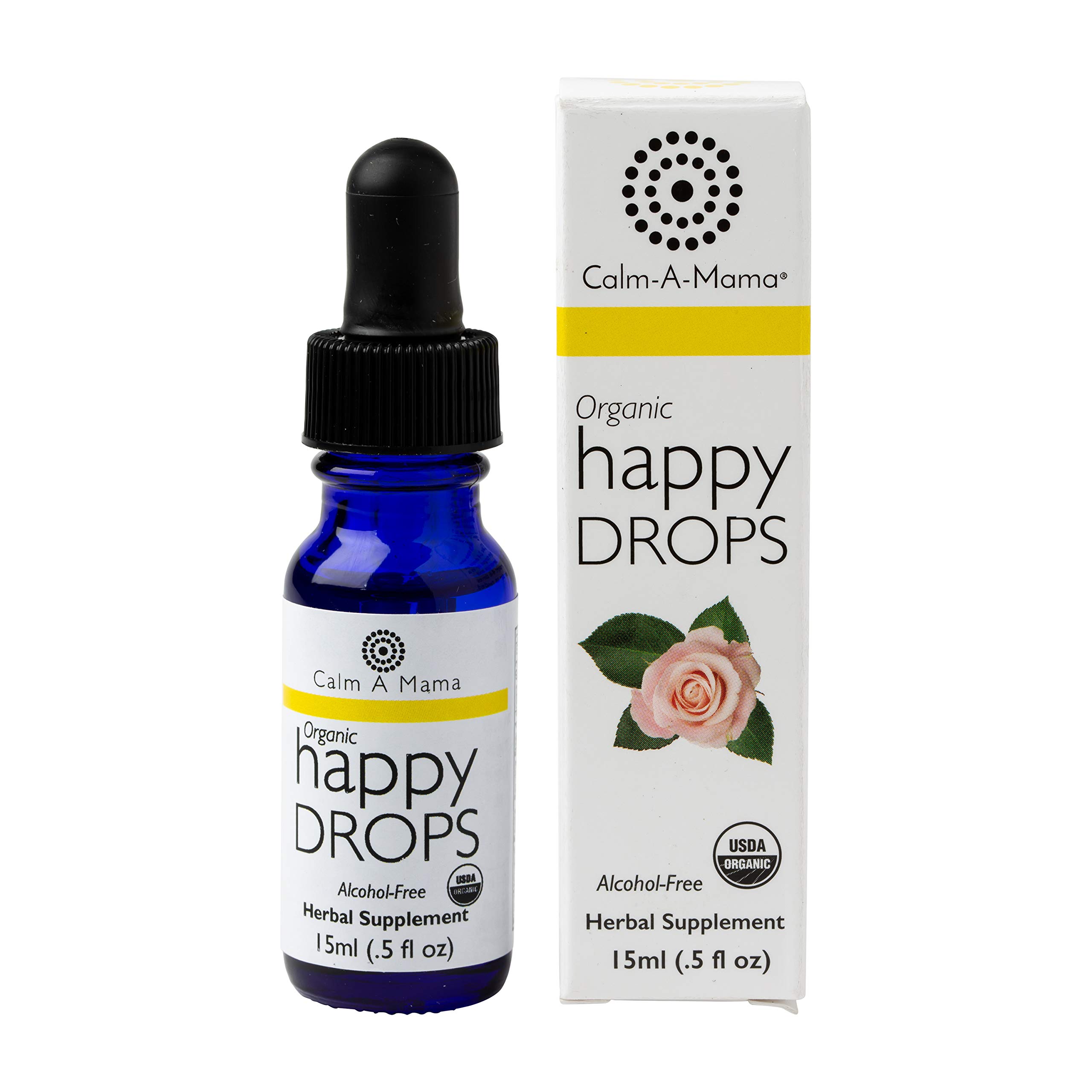 Algopix Similar Product 5 - Calm A Mama Happy Drops Organic 051
