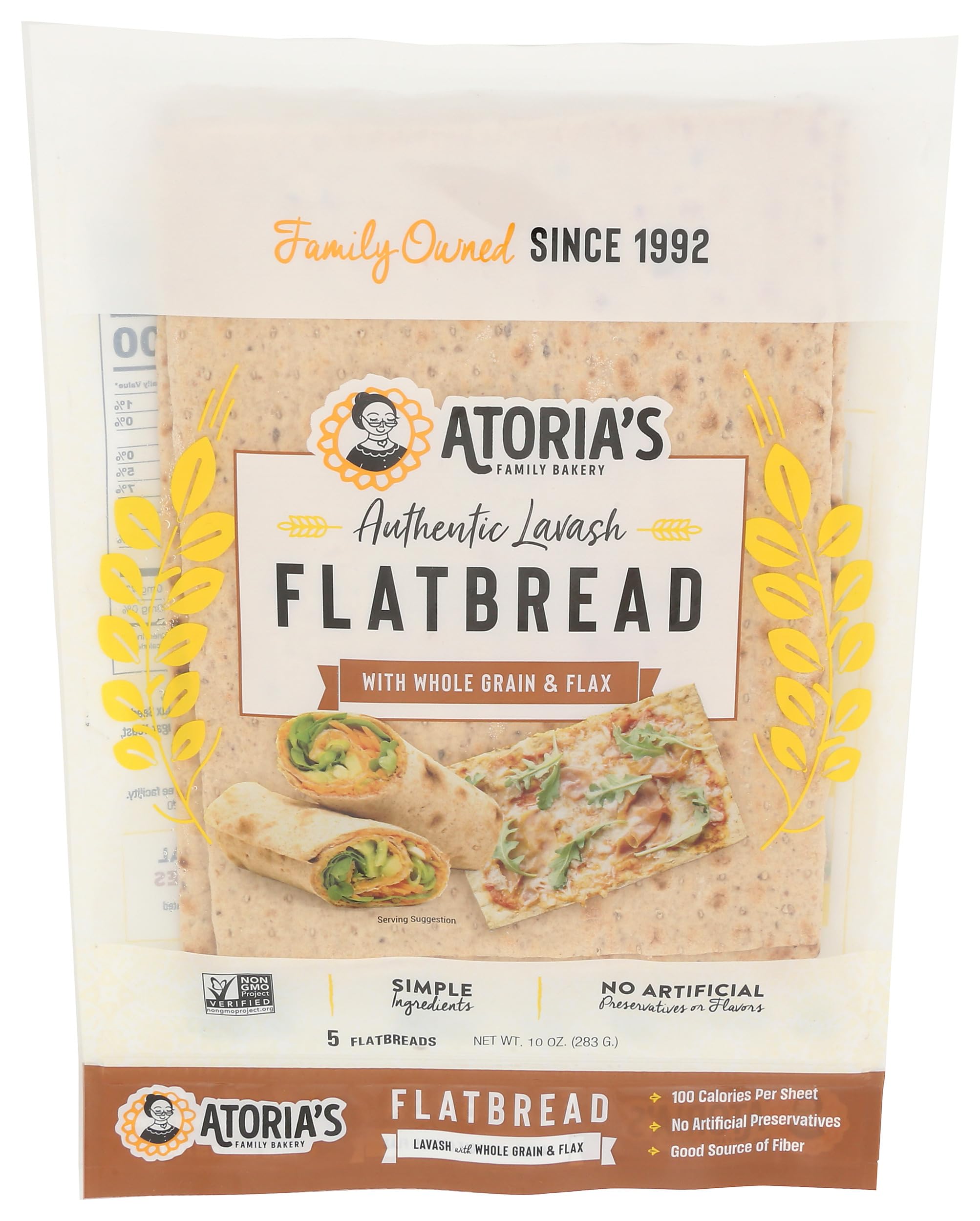 Algopix Similar Product 2 - Atorias Family Bakery Whole Grain