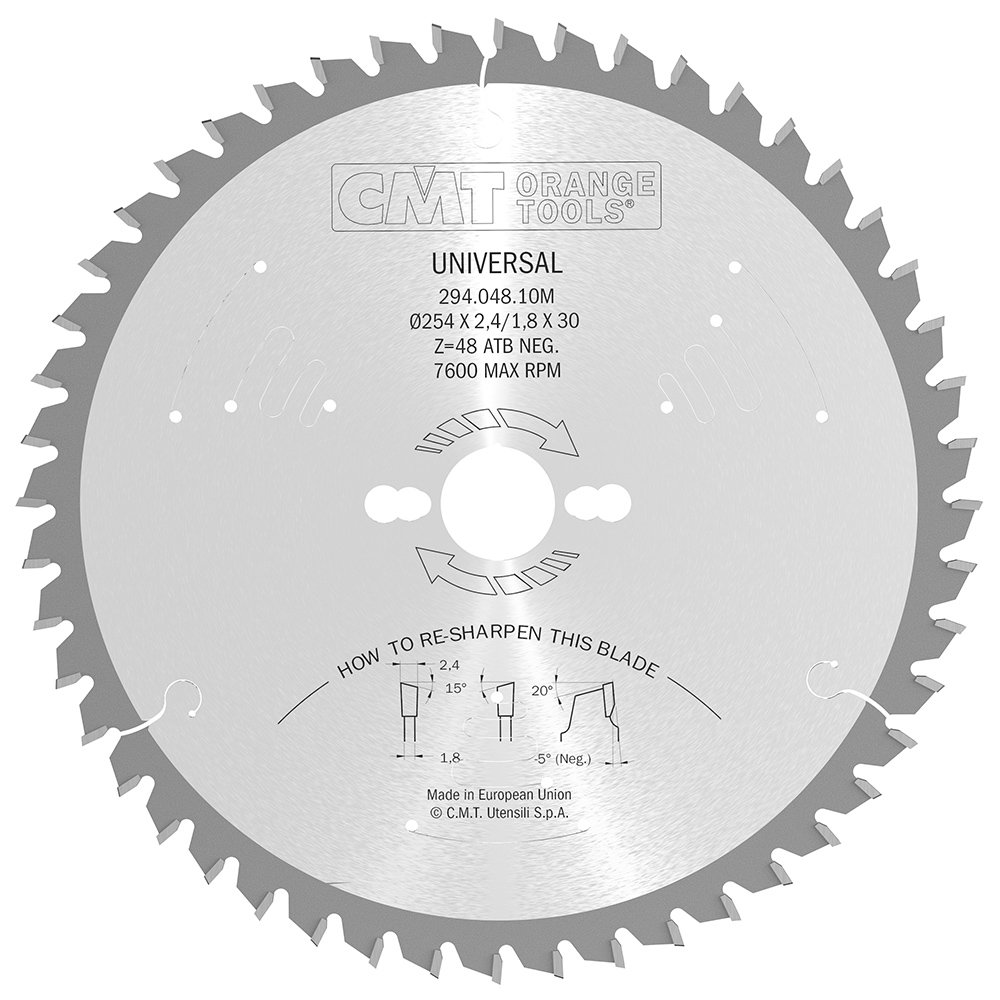 Algopix Similar Product 19 - CMT  29404810 M  CIRCULAR SAW 254 x