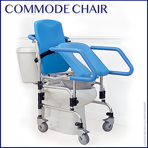 Algopix Similar Product 17 - Mobile Commode Chair with Assistive