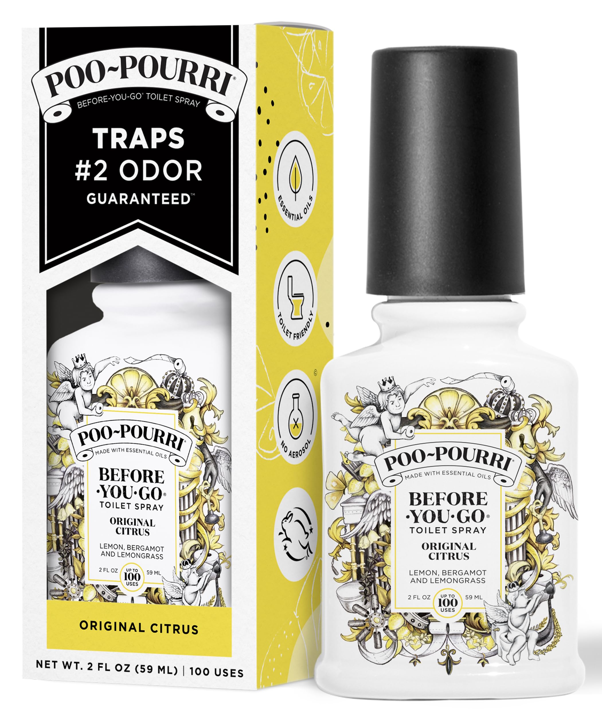 Algopix Similar Product 16 - PooPourri BeforeYouGo Toilet Spray