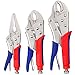 Algopix Similar Product 10 - WORKPRO 3piece Locking Pliers Set