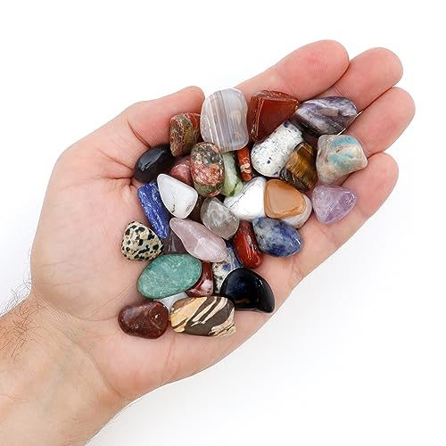 Algopix Similar Product 15 - DANCING BEAR 2 Pounds Tumbled Polished