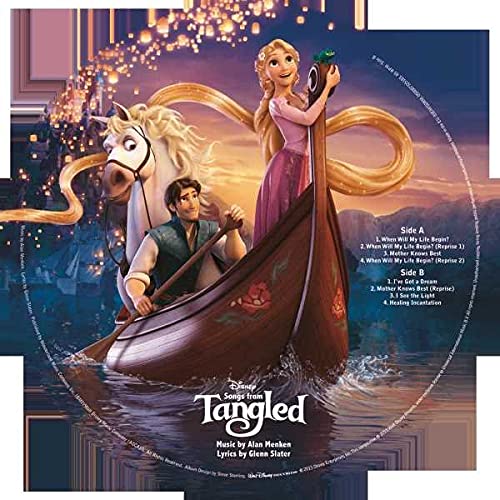 Algopix Similar Product 14 - Songs From Tangled [LP][Picture Disc]