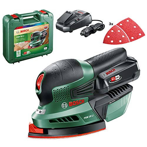 Algopix Similar Product 11 - Bosch PSM 18 LI  cordless sanders