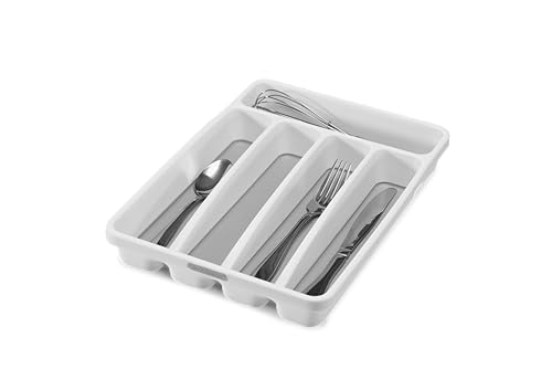 Algopix Similar Product 13 - madesmart Mini Silverware Tray, White