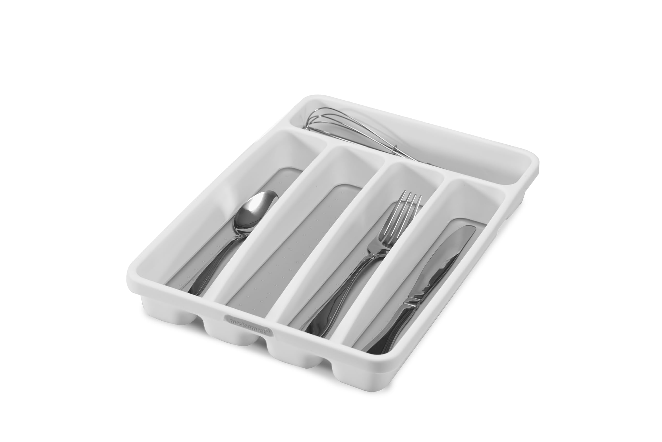 Algopix Similar Product 18 - madesmart Mini Silverware Tray, White