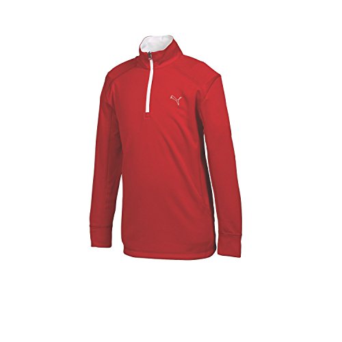 Algopix Similar Product 16 - PUMA Golf Junior Boys Golf Long Sleeve