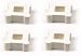 Algopix Similar Product 9 - 1/2" Kiln Posts - 4 Pack