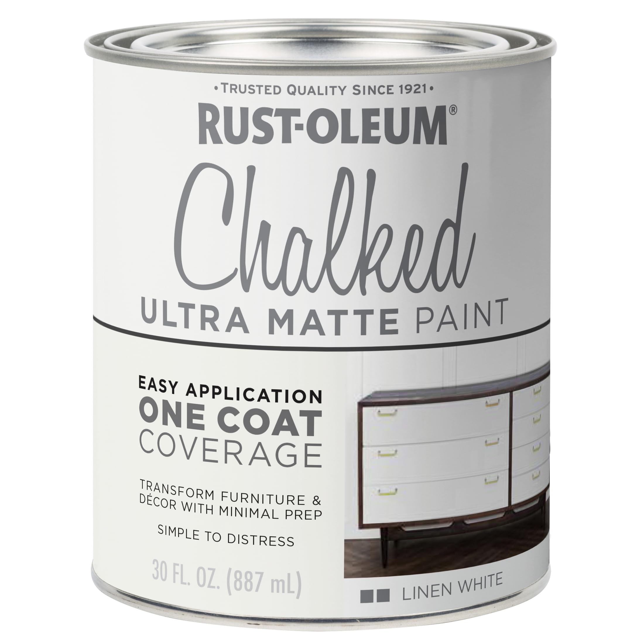 Algopix Similar Product 1 - RustOleum Linen White Chalked